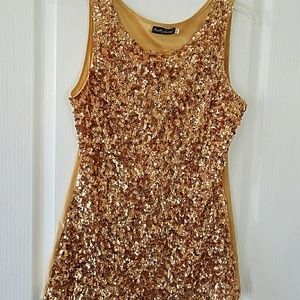Sequin top XXL